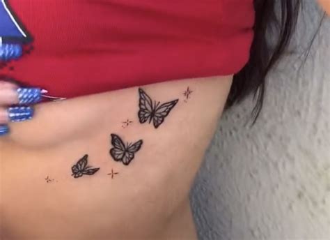 butterfly underboob tattoo|Die 400 besten Ideen zu underboob 